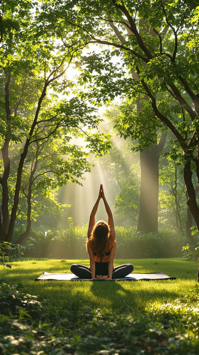 Yoga-Übungen zur Linderung von Stress und Angst